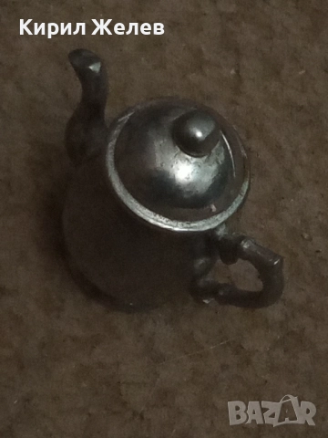 Чайник метален миниатюрен 49049, снимка 5 - Колекции - 52124825