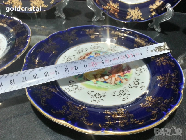 чинии порцелан Чехословакия , снимка 4 - Антикварни и старинни предмети - 53939780