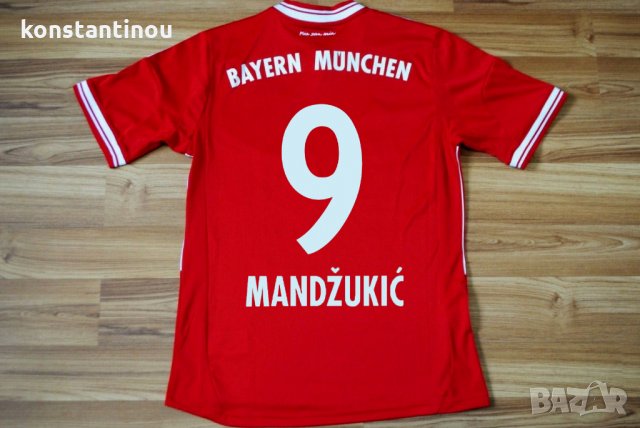 Оригинална тениска adidas Bayern Munich / Mario Mandžukić, снимка 2 - Футбол - 29225907