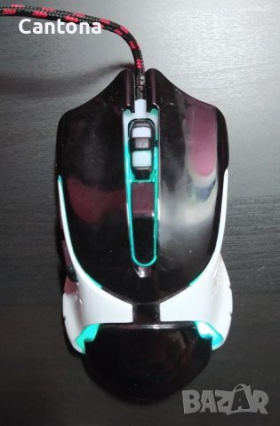 Ефектна геймърска мишка S-300, USB 3.0, 3200 dpi, multicolor