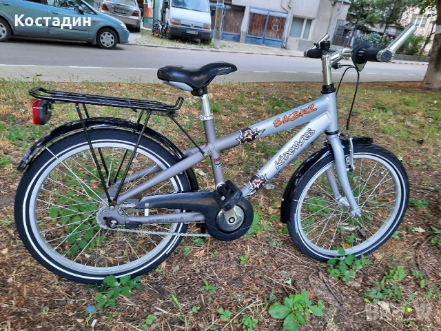 Детски велосипед. Kildemoes  Bikerz.  Алуминиев  20 цола гуми,3 скорости., снимка 5 - Велосипеди - 29347496