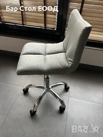 Стол на колелца Largo gray+безплатна доставка и гаранция, снимка 8 - Столове - 43157848