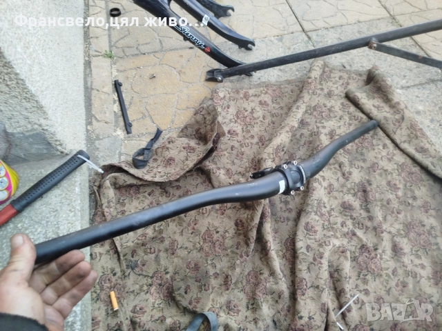 Кормило 35 мм с лапа за стержен 28.6 за велосипед колело race face , снимка 4 - Части за велосипеди - 54221773