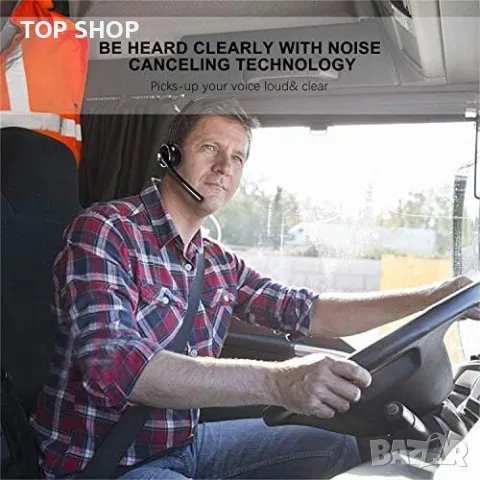 Нови Bluetooth 5.0 слушалки с микрофон, шумопотискане, 15 часа разговор, снимка 3 - Слушалки и портативни колонки - 49444257