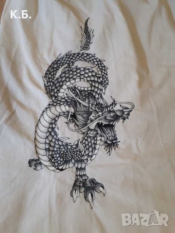 Асиметрична пола ,,Дракон" 🐉 р-р S, снимка 3 - Поли - 32058763