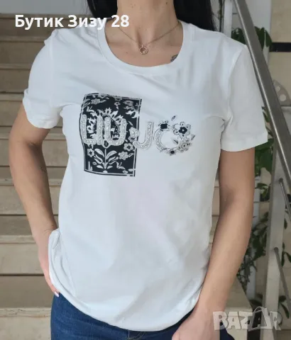 Дамски тениски Pinko, Elisabetta Franchi, Hugo Boss, Diesel, Liu Jo , снимка 12 - Тениски - 48942086