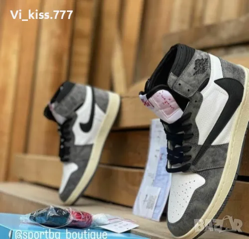 Нови обувки Nike Jordan Travis Scott , снимка 2 - Маратонки - 48845914