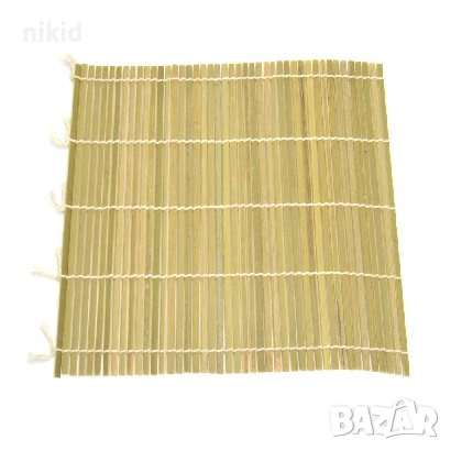 Бамбукова подложка рогозка за направа навиване на суши , снимка 2 - Фигурки - 44784326