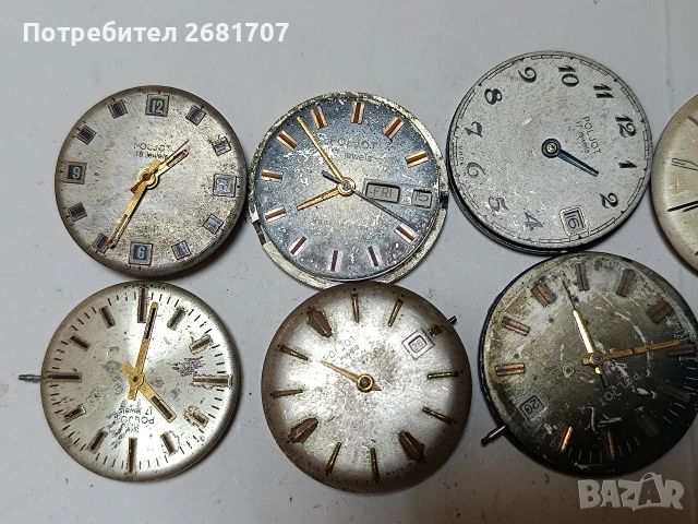 механизъм от руски механични часовници , снимка 2 - Мъжки - 54161177