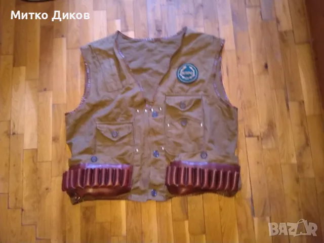 Ловен елек от соца на БЛРС размер Л с патрондаши, снимка 2 - Екипировка - 50101903