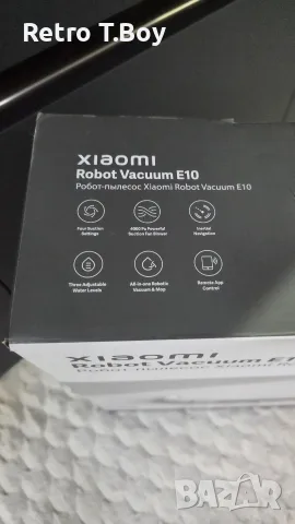 Xiaomi robot vacuum e10, снимка 3 - Прахосмукачки - 56066376