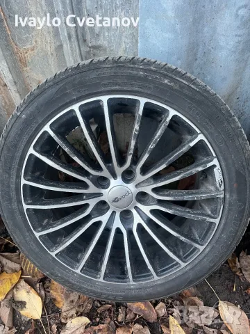 Джанти с гуми 17" 5x112, снимка 5 - Гуми и джанти - 56185304