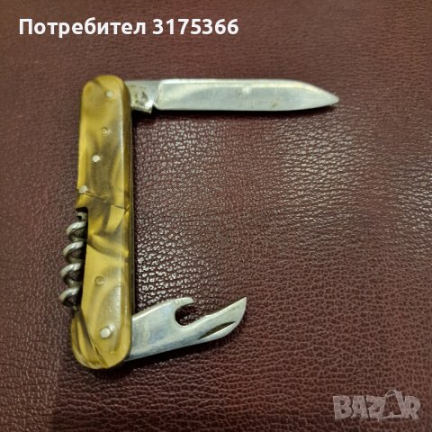 Джобен нож Сърп и чук Велико Търново , снимка 2 - Ножове - 44202148