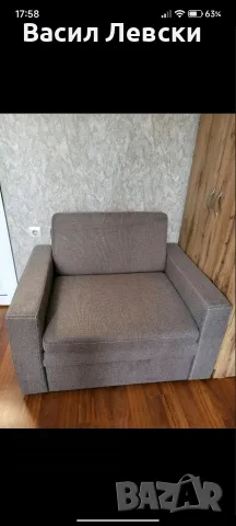 Разтегателен фотьойл, снимка 2 - Дивани и мека мебел - 56259645