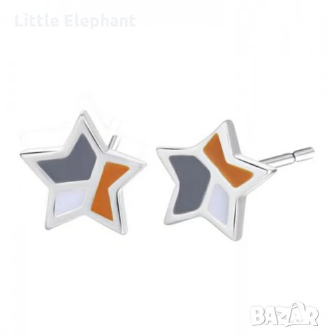 Sale Обеци,звезди трицветни гама/нови