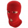 Зимна шапка маска - Red Balaclava, снимка 3