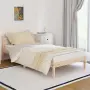 vidaXL Рамка за легло, бор масив, 100х200 см, снимка 2
