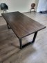 ПРОМОЦИЯ!!! Масивна дървена трапезна маса от тъмно дърво, снимка 10