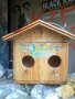 Къщичка за врабчета хранилка за птици, снимка 1