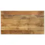 vidaXL Трапезна маса, 110x60x76 cм, мангово дърво масив, снимка 3