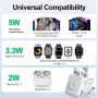 3 в 1 Power Bank за iPhone и Android, 5200 mAh Airpods Pro 1 & 2 Калъф за зареждане с Bluetooth, снимка 5