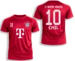 Детски и Мъжки тениски BAYERN БАЙЕРН С ИМЕ И НОМЕР ПО ИЗБОР! Още над 10 отбор, снимка 1