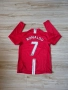 Оригинална мъжка тениска с дълъг ръкав Nike x F.C. Manchester United x Ronaldo / Season 08-09 (Home), снимка 3