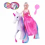 Кукла принцеса с вълшебен светещ еднорог S_1186231, снимка 1