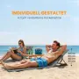 Комплект от 2 шезлонга Outsunny, снимка 3