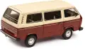 1:18 VW T3 Vanagon Van Bus Red/white Schuco, снимка 3