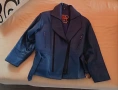 Кожени якета син , снимка 4