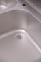 Тройна мивка от неръждавейка 1800 мм, снимка 2