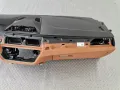 Ново Табло BMW 5 G30 G31 G38 Lci без HUD Cognac гума, снимка 7
