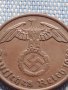 Монета 2 райхсфенинг 1939г. Германия Трети Райх с СХВАСТИКА за КОЛЕКЦИЯ 39862, снимка 6