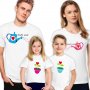 Семейни тениски по ваша идея и дизайн, снимка 10