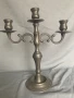 свещник тройка калаен , снимка 1