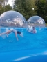 Надуваем басейн с топки и лодки, снимка 1