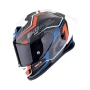 Мото Каска SCORPION EXO-R1 EVO 2 AIR COUP Black-Red-White, снимка 1