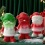 3D Голям дядо Коледа с костюм Силиконов молд форма свещи гипс сапун смола фондан , снимка 1