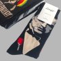 ''Charlie Chaplin''Фенски мъжки памучни чорапи-атрактивни и модерни, снимка 4