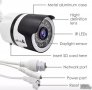 WiFi IP безжична камера FULL HD 5MPX за външен монтаж видеонаблюдение, снимка 4