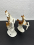 Чифт статуетки на коне от порцелан Lippelsdorf. №5172, снимка 4