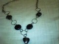красиво колие и гривна обеци от естествени камени, снимка 2