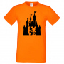 Мъжка тениска Mickey Love Disney Castle Подарък,Изненада,Рожден ден, снимка 1 - Тениски - 36576092