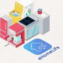 SMART контакт WiFi управление от приложение , Alexa , Hey Google SmartThings  IP44 разклонител, снимка 7