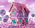 Диамантен гоблен Захарна цветна къща, снимка 1 - Гоблени - 31850316