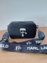 Черна чанта Karl Lagerfeld/SG-E47, снимка 1 - Чанти - 42900935