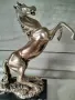 Статуетката на Кон във Сребърно Покритие , снимка 3