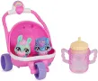 Игрален комплект Hatchimals Alive Детска количка с фигурки, снимка 3