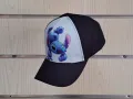 Нова детска шапка с козирка Стич (Stitch) в черен цвят, снимка 4